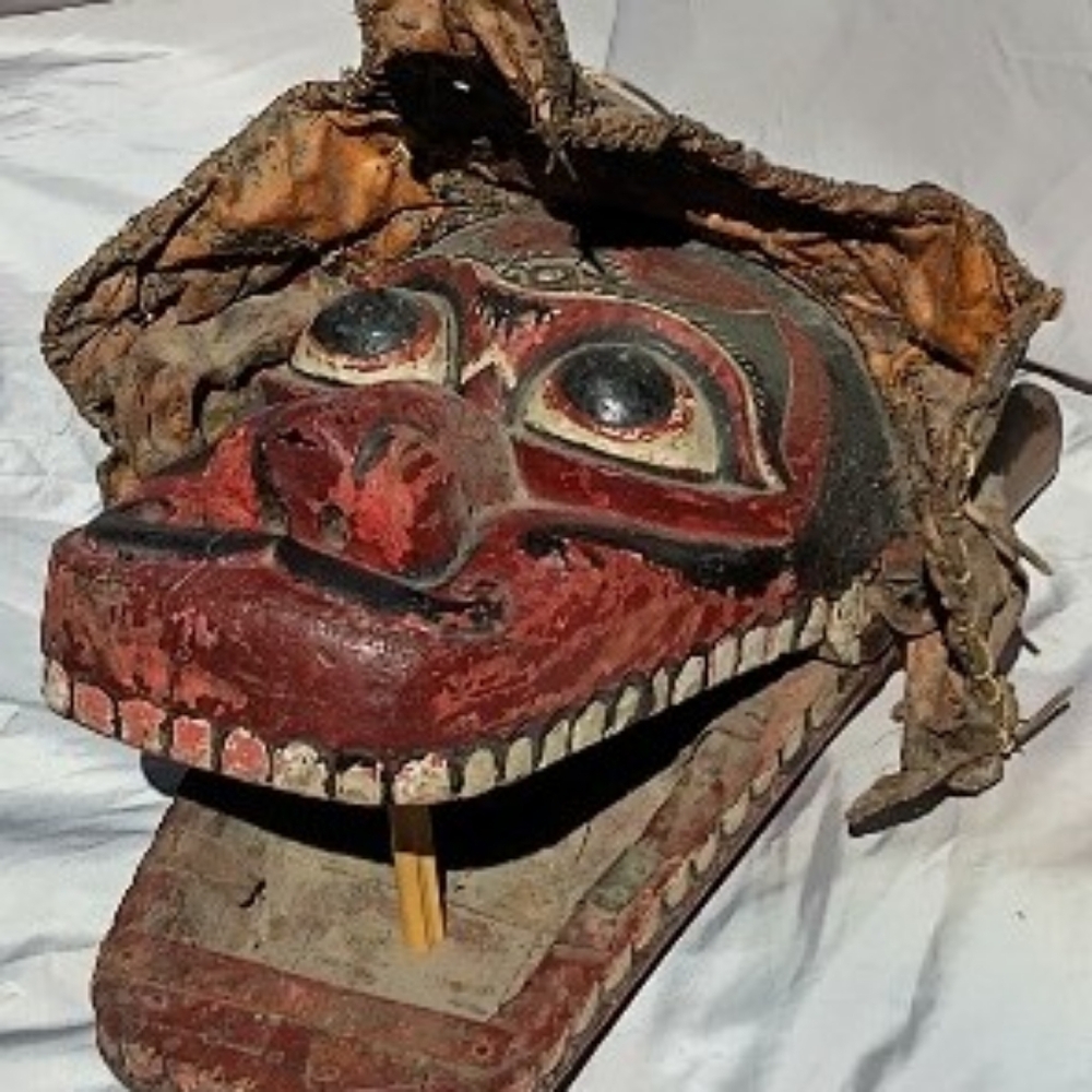 Hand Carved Wooden Mask